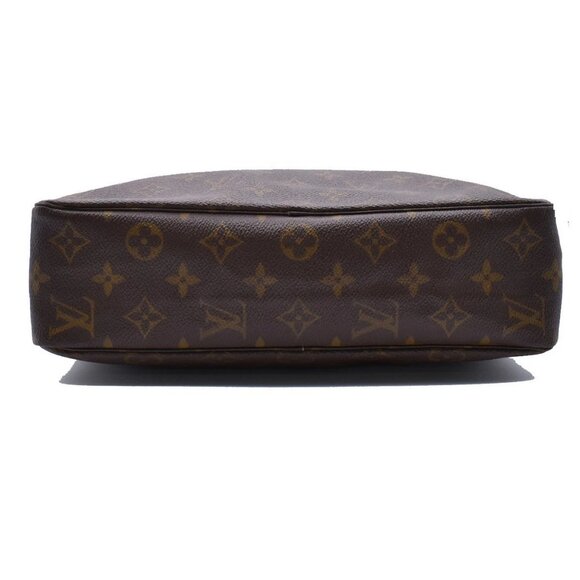 LOUIS VUITTON Trousse Toilette 28 Clutch Hand Bag Monogram Brown - Picture 5 of 14